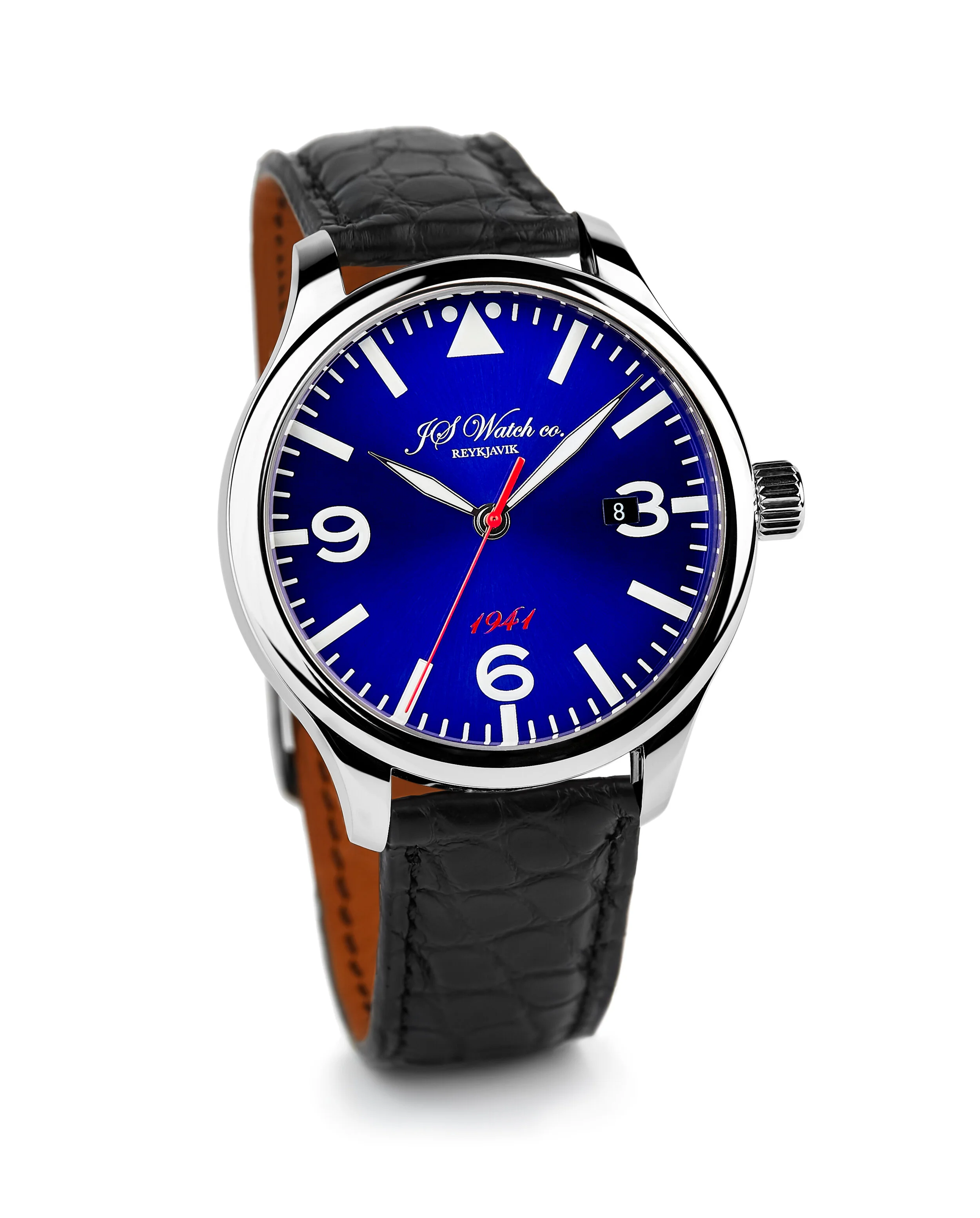 JS Watch Company Reykjavik — Frisland 1941 Blue